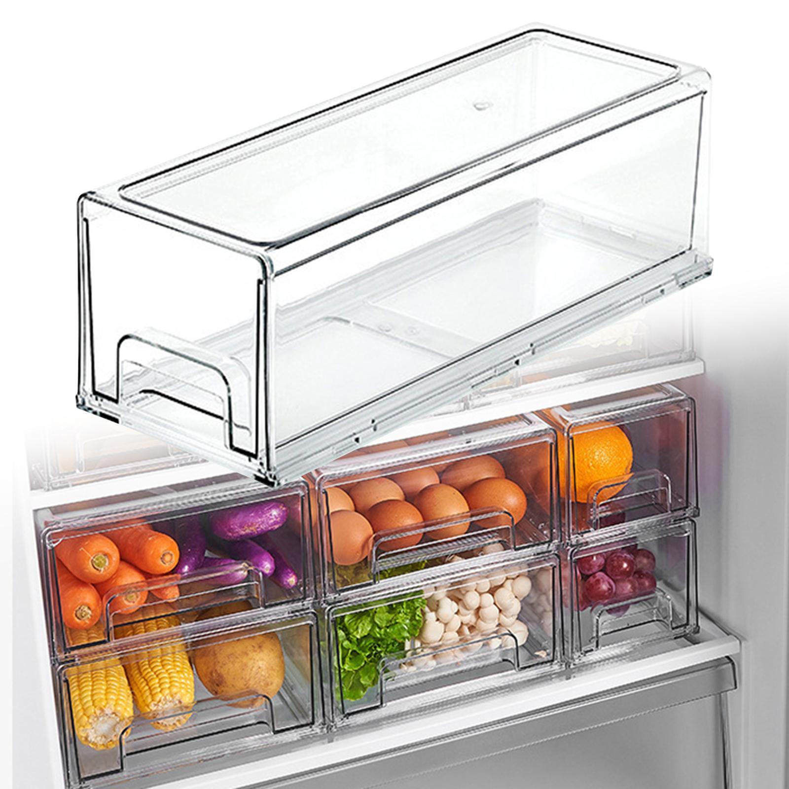 Food Storage Without Pantry - Contenitore Organizzatore per Frigorifero, Scatola Portaoggetti