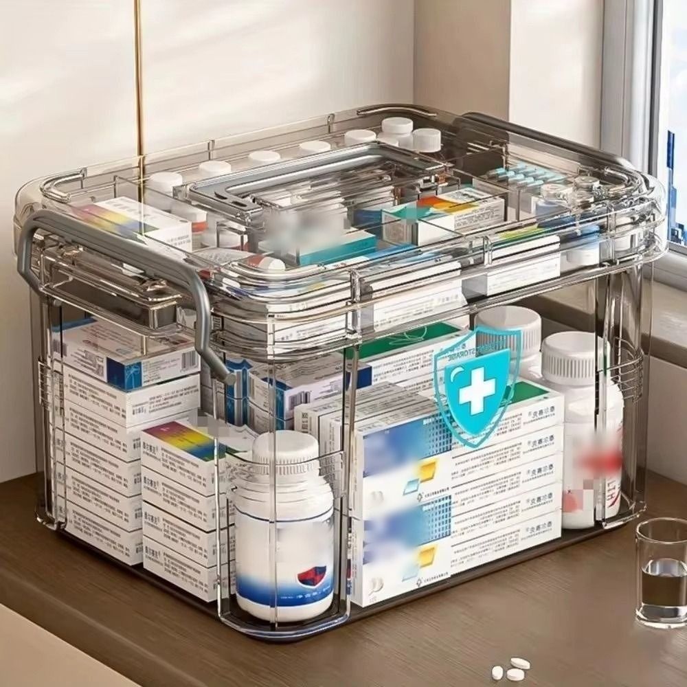 Food Storage Emergency - Scatola Portatile per Medicinali a Doppio