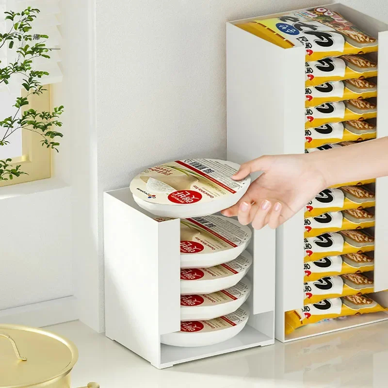 Food Storage No Pantry - Contenitore Multifunzionale per Noodles Istantanei, Organizzatore