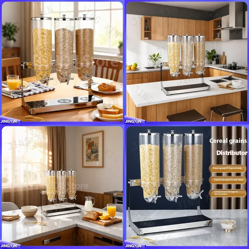 Food Storage No Pantry - Contenitore Personalizzato in Acciaio Inox per