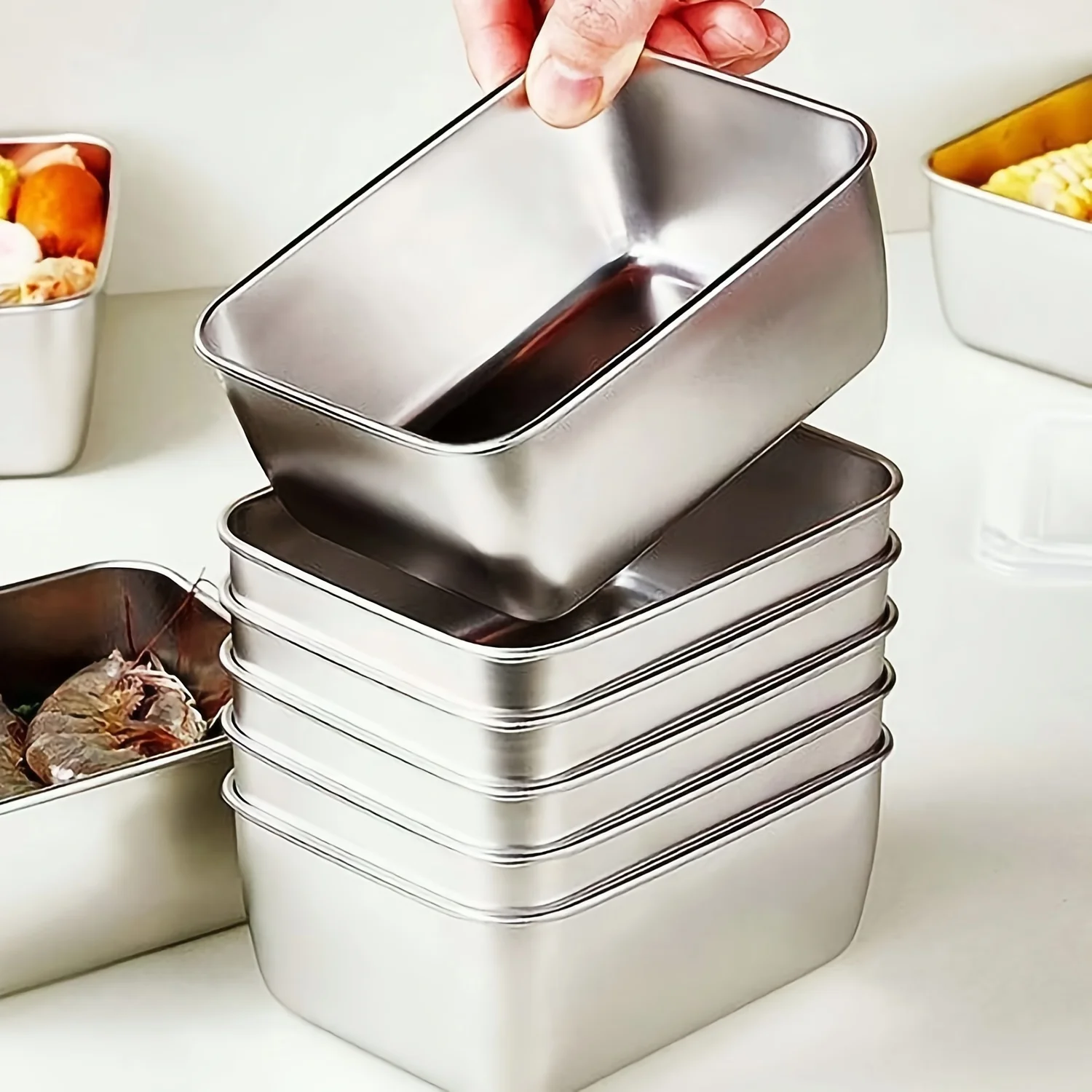 Food Storage Camping - Set di contenitori per alimenti in