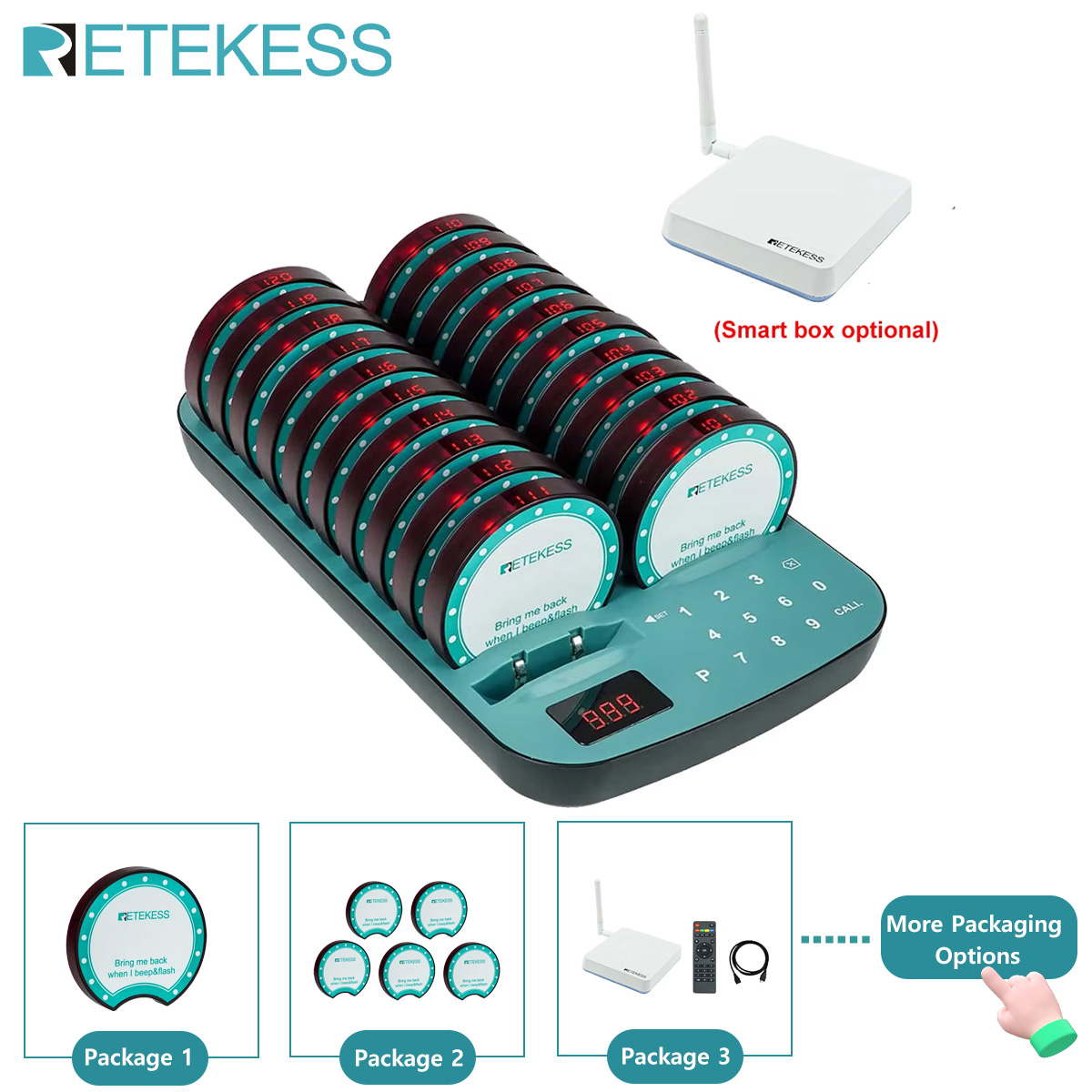 Food Storage For Restaurant - Sistema di Chiamata per Ristoranti RETEKESS