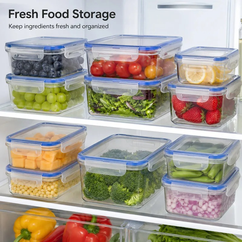 Food Storage For Refrigerator - Contenitore per Frigorifero in Plastica per