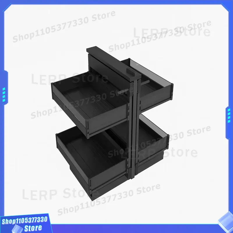 Food Storage Without Pantry - Cestello Estraibile Doppio per Mobile Cucina,