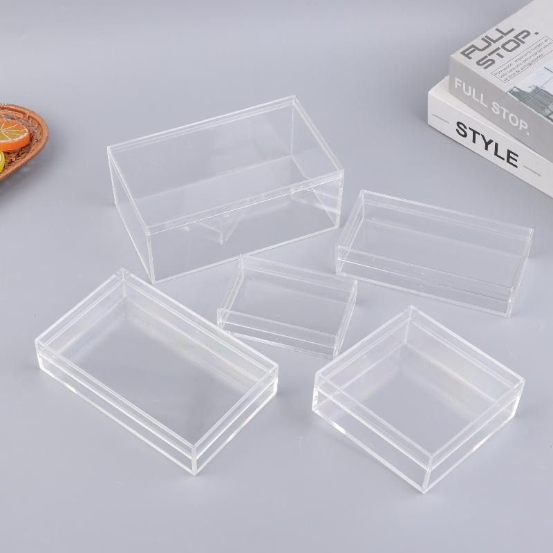 Food Storage Of Plants - Scatola di Stoccaggio Rettangolare in Acrilico