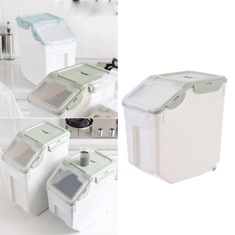 Food Storage No Pantry - Contenitore Grande Beige per Alimenti per