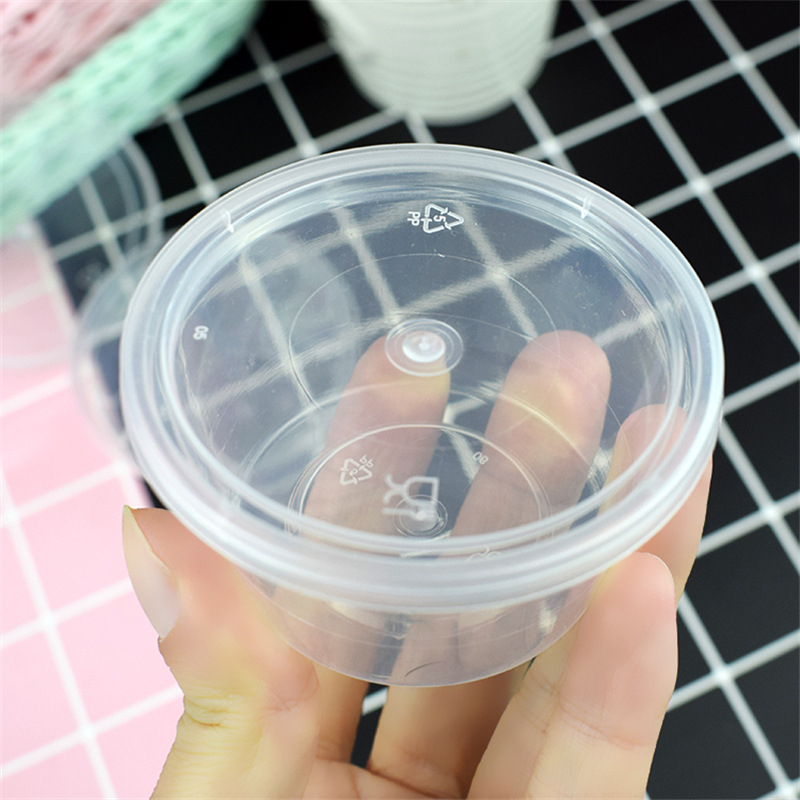 Xmas Food Storage Containers - 5/10 pz 100 ml di Plastica