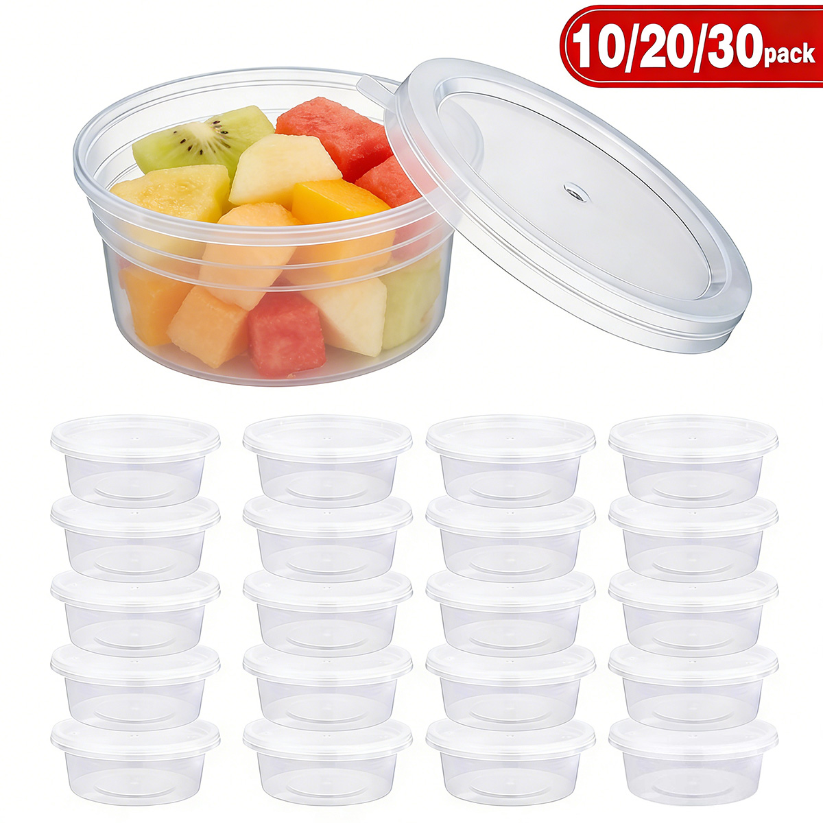 Food Storage Warehouse - Confezione da 10/20/40 Contenitori Piccoli per