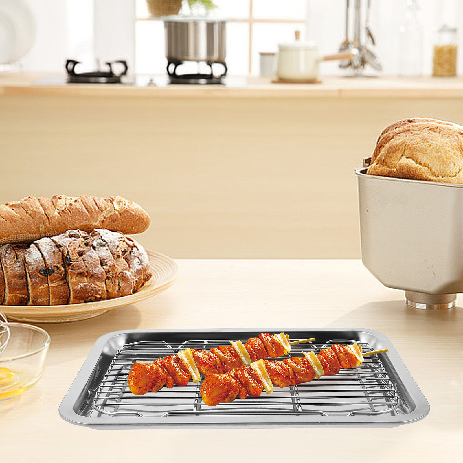 Food Storage For Restaurant - Set di 1 Griglia da Forno