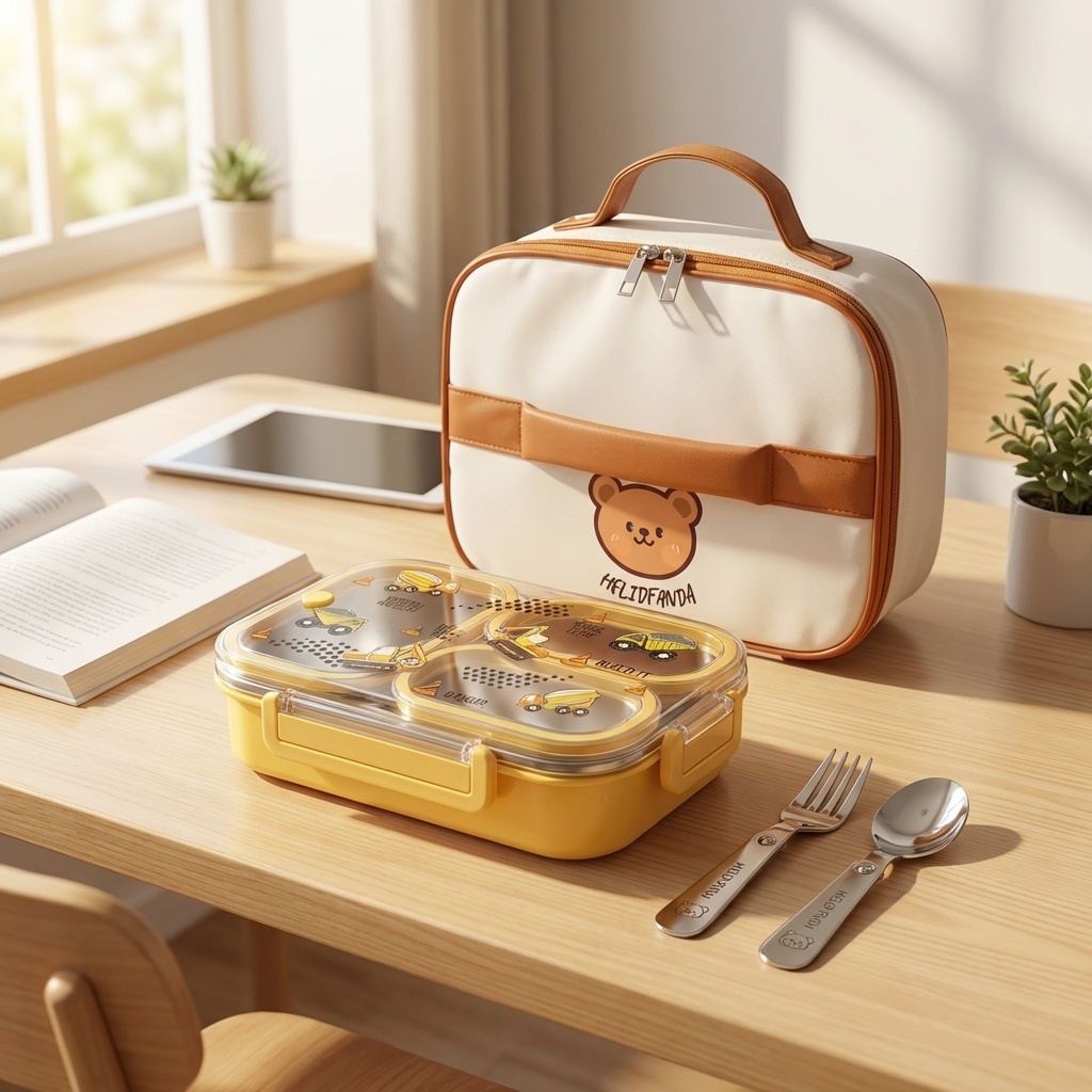 Food Storage Oven Safe - Contenitore porta pranzo Bento da 900