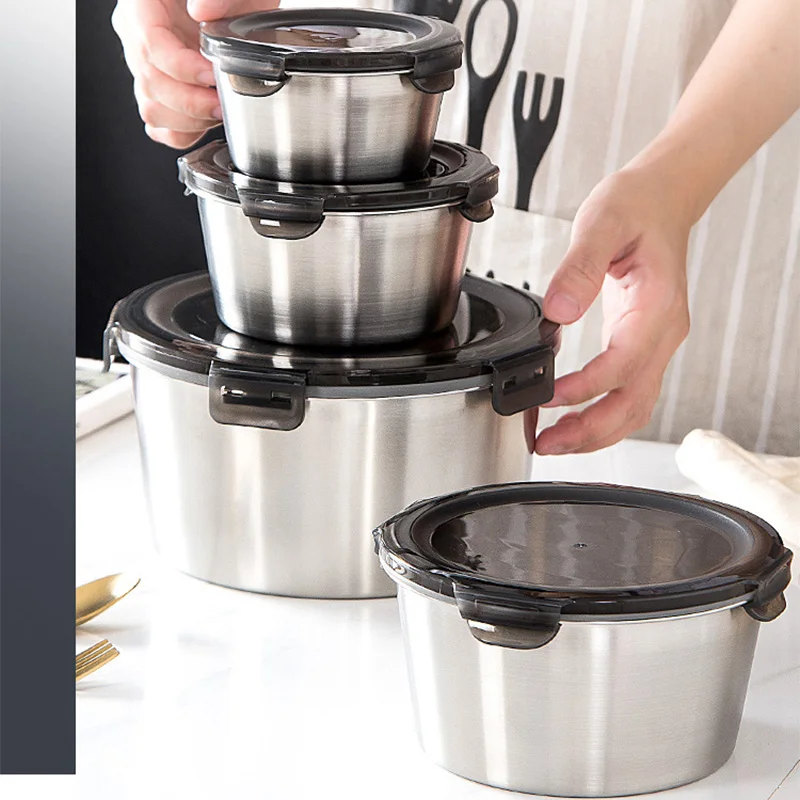 Food Storage Oven Safe - Bento Lunch Box in acciaio inossidabile