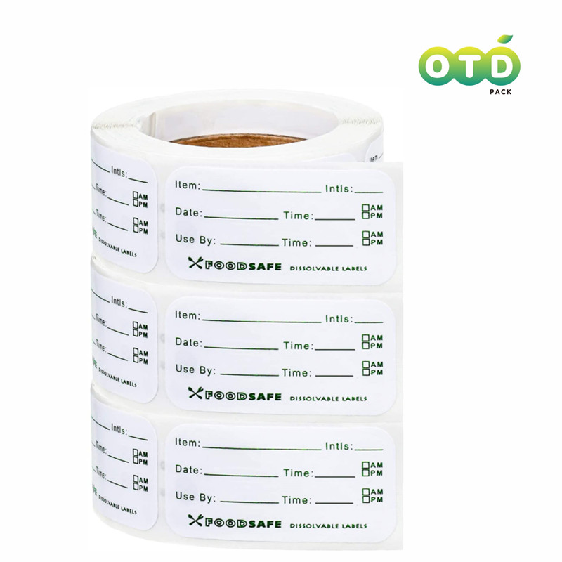 Food Storage For Restaurant - 300/pz Etichette per la conservazione degli