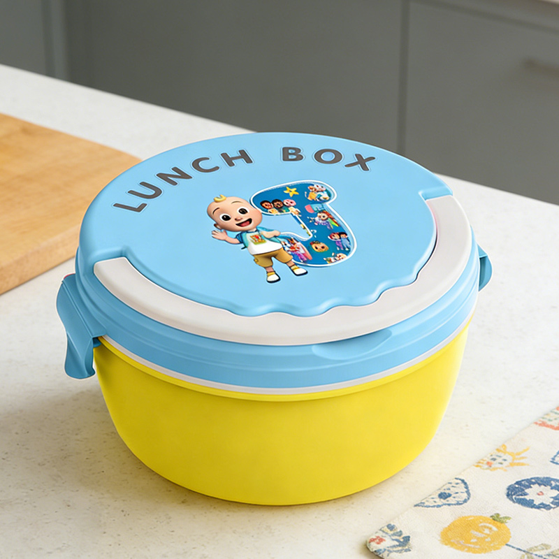 Food Storage Plastic Boxes - Porta Pranzo Cocomelon, Contenitore Portatile Bento
