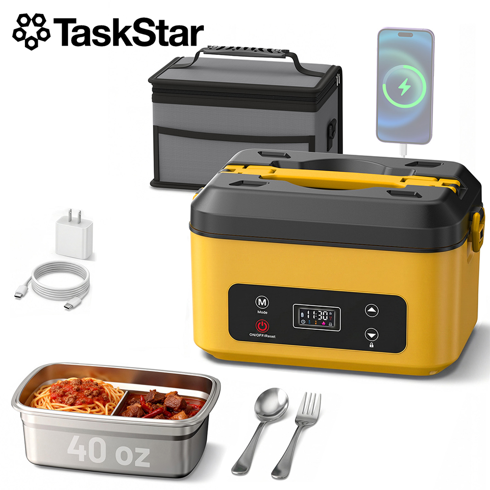 Food Storage Camping - TaskStar Contenitore Termico Portatile per Pranzo