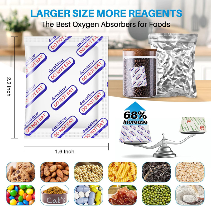 Food Storage Oxygen Absorbers - Assorbitori di ossigeno per uso alimentare