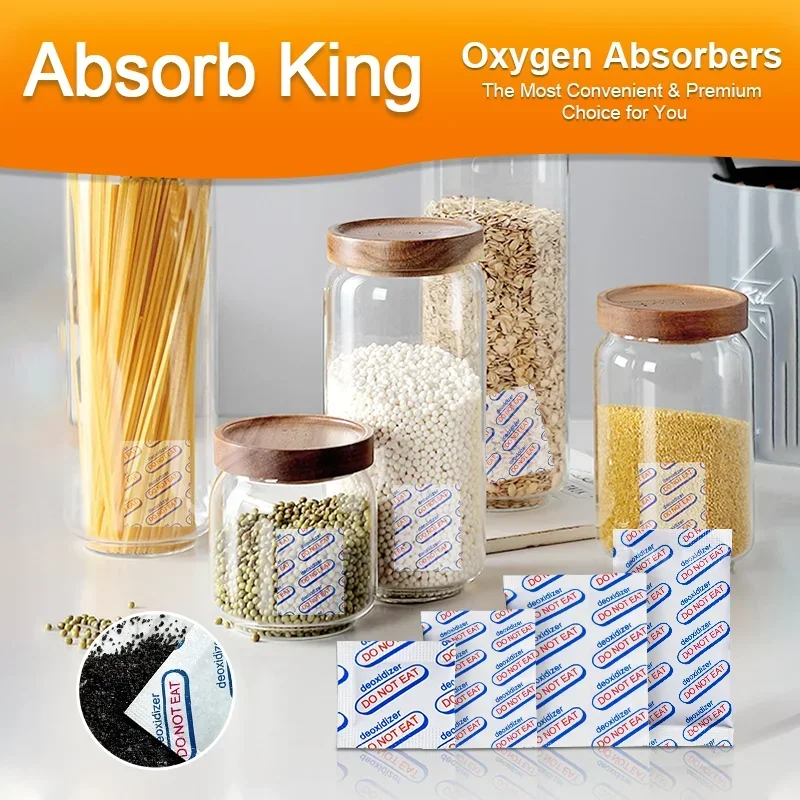 Food Storage Oxygen Absorbers - 80Cc/300Cc/800Cc/2000Cc Assorbitore di ossigeno Festival di