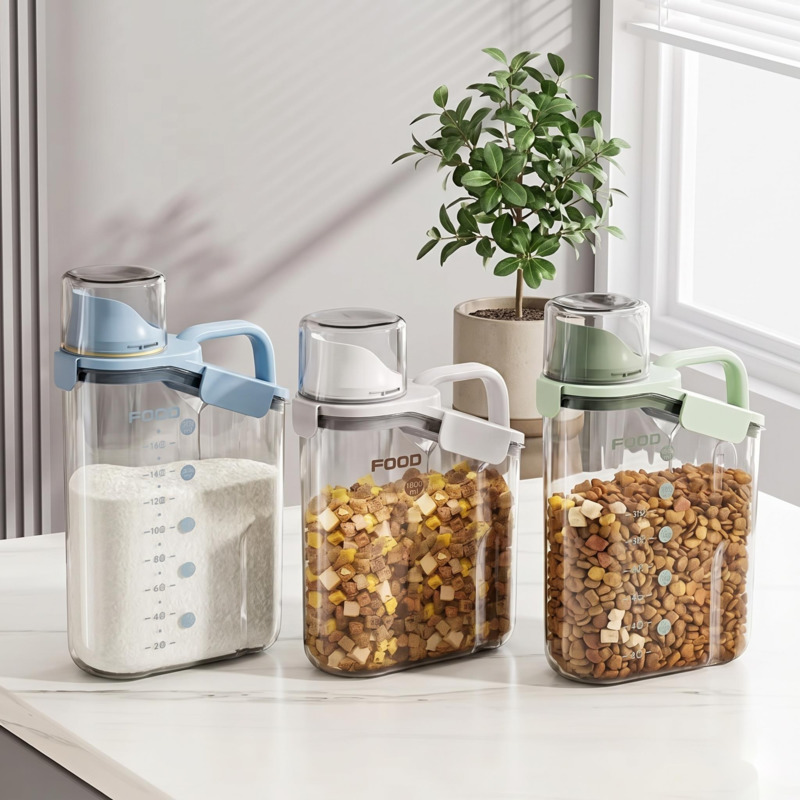 Food Storage No Pantry - Contenitore per alimenti per animali domestici,