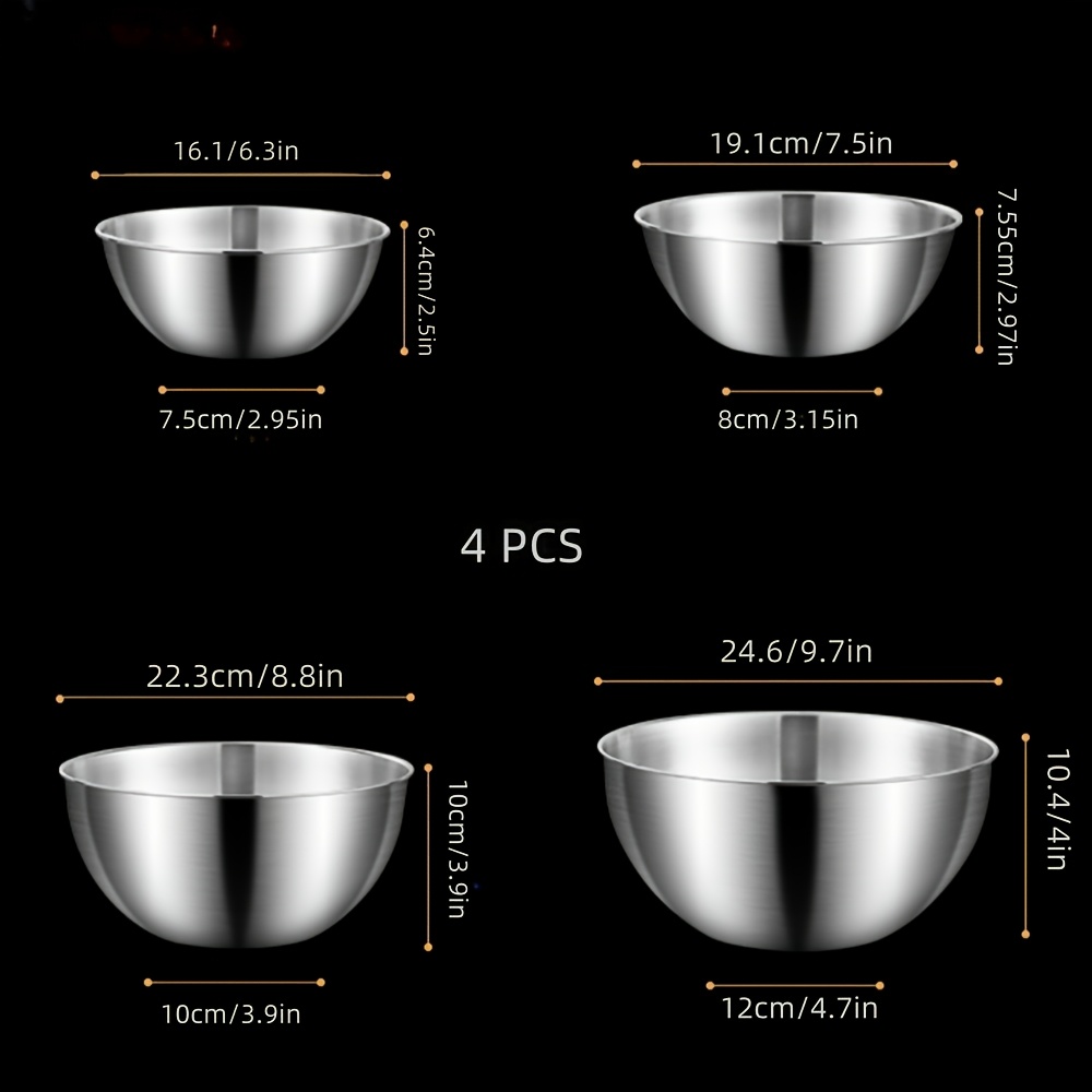 Set da 4 pezzi Ciotole per ins - Food Storage And Preparation recensione e prezzo