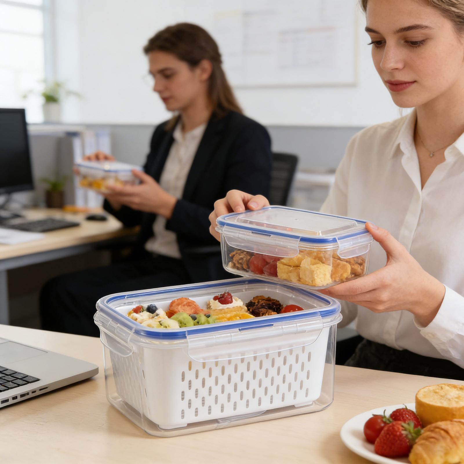Contenitore per alimenti 4 in  - Food Storage For Refrigerator recensione e prezzo