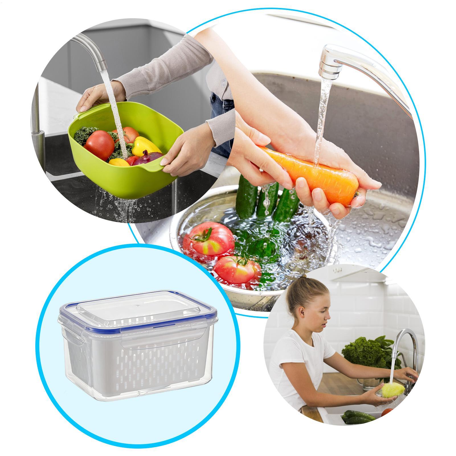 Contenitore per alimenti 4 in  - Food Storage For Refrigerator recensione e prezzo