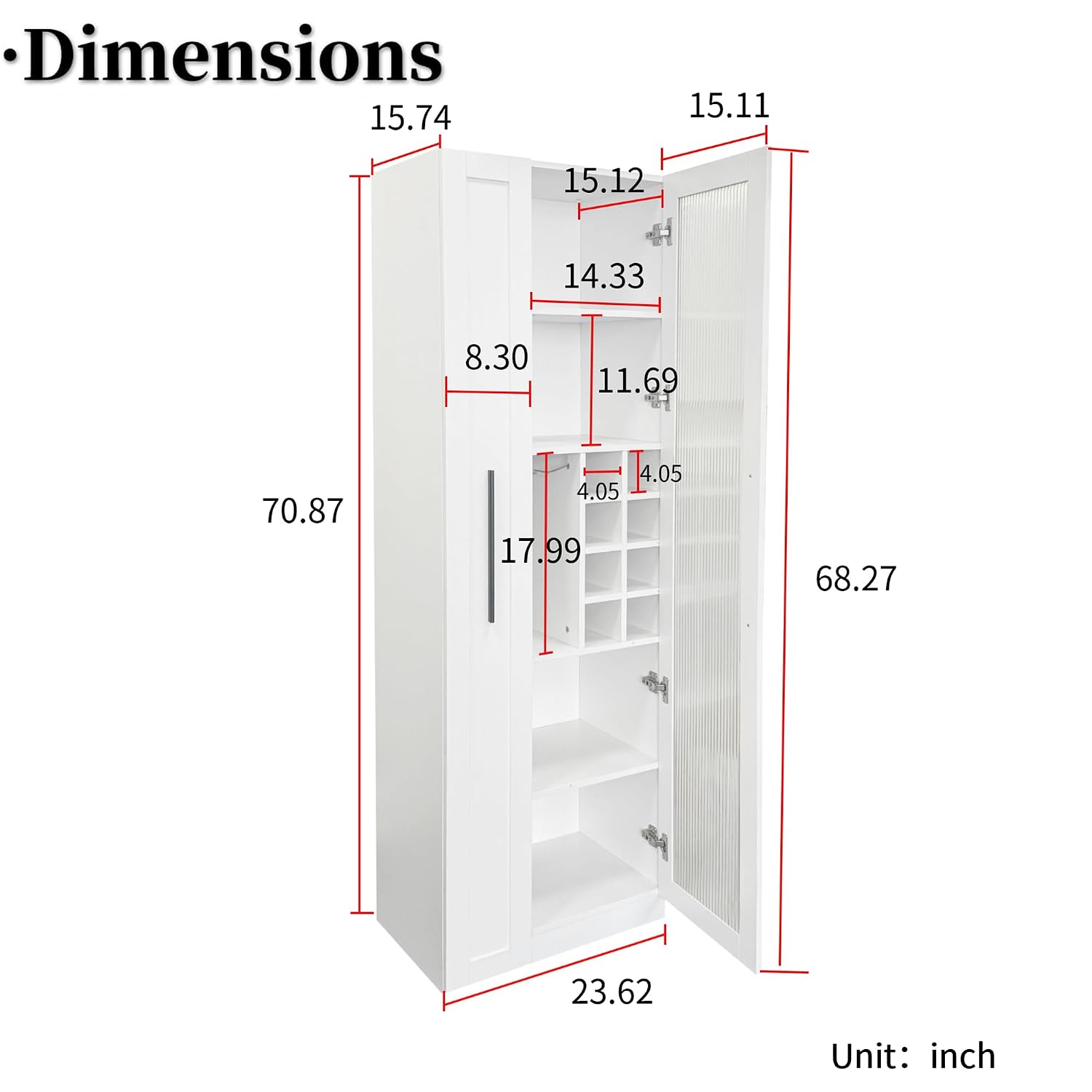 Mobile dispensa da cucina bian - Food Storage Without Pantry recensione e prezzo