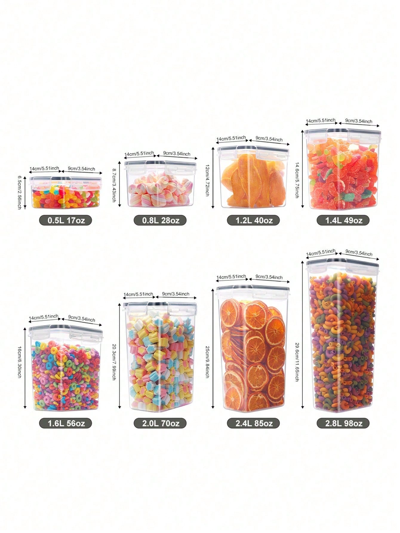 Contenitori ermetici per alime - Food Storage Organization recensione e prezzo