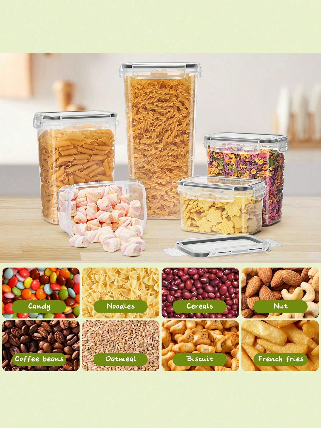Contenitori ermetici per alime - Food Storage Organization recensione e prezzo