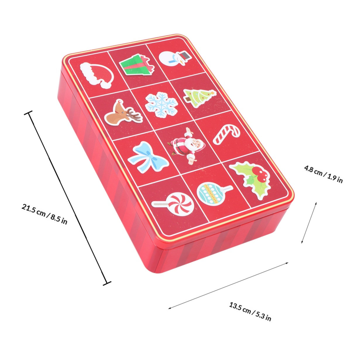 1 Pezzo Scatola Regalo di Nata - Xmas Food Storage Containers recensione e prezzo