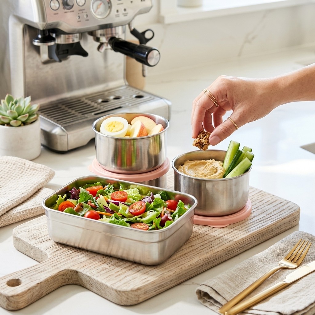 Set di Contenitori per Pranzo  - Food Storage Oven Safe recensione e prezzo