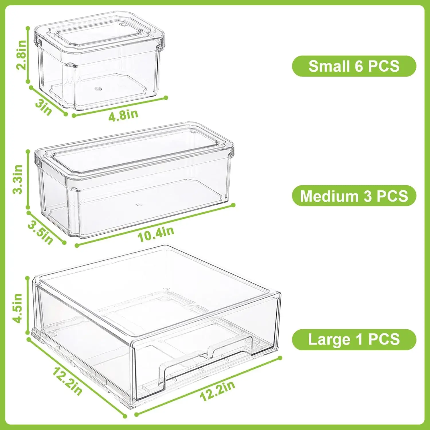 Contenitori trasparenti per fr - Food Storage Without Pantry recensione e prezzo