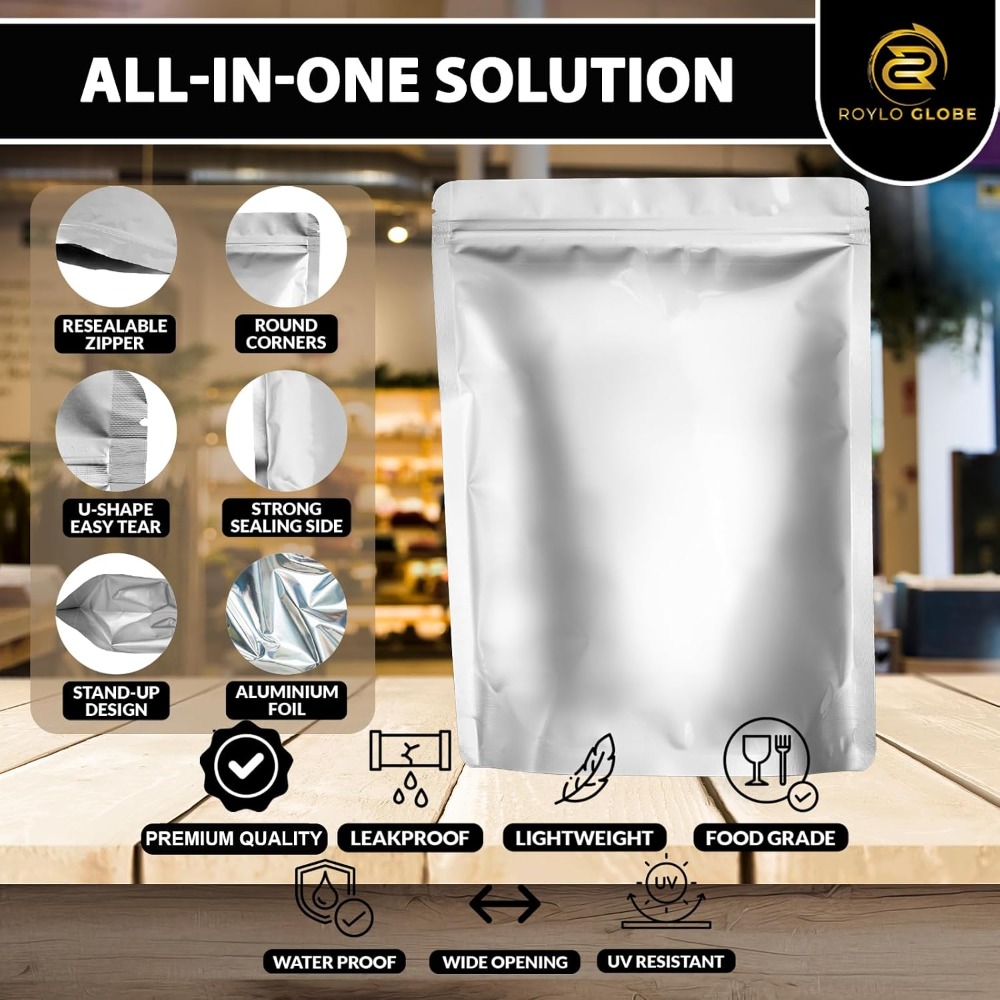 100 sacchetti Mylar da 2 quart - Food Storage Oxygen Absorbers recensione e prezzo