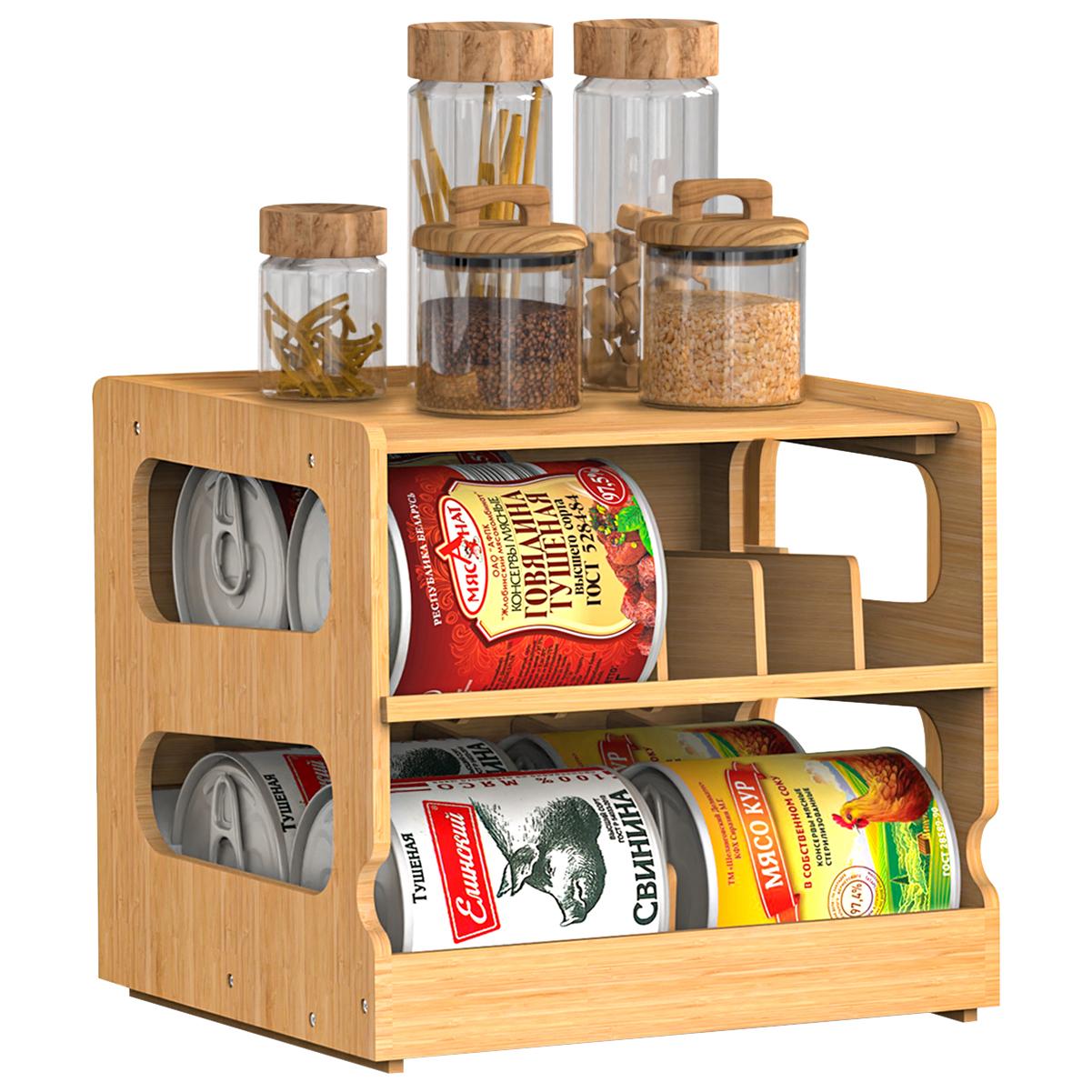 Organizzatore a 2 livelli impi - Food Storage Without Pantry recensione e prezzo