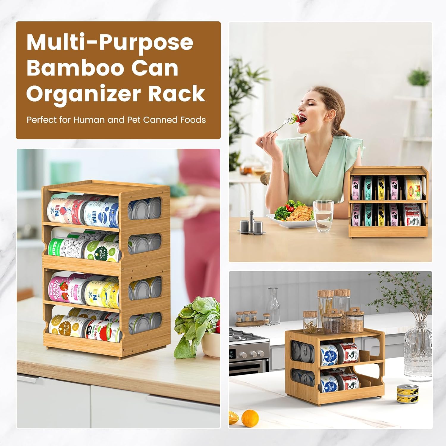 Organizzatore a 2 livelli impi - Food Storage Without Pantry recensione e prezzo