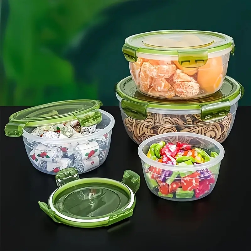 4 Contenitori in Plastica per  - Food Storage Plastic Boxes recensione e prezzo