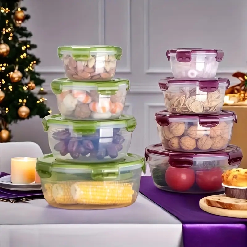 4 Contenitori in Plastica per  - Food Storage Plastic Boxes recensione e prezzo