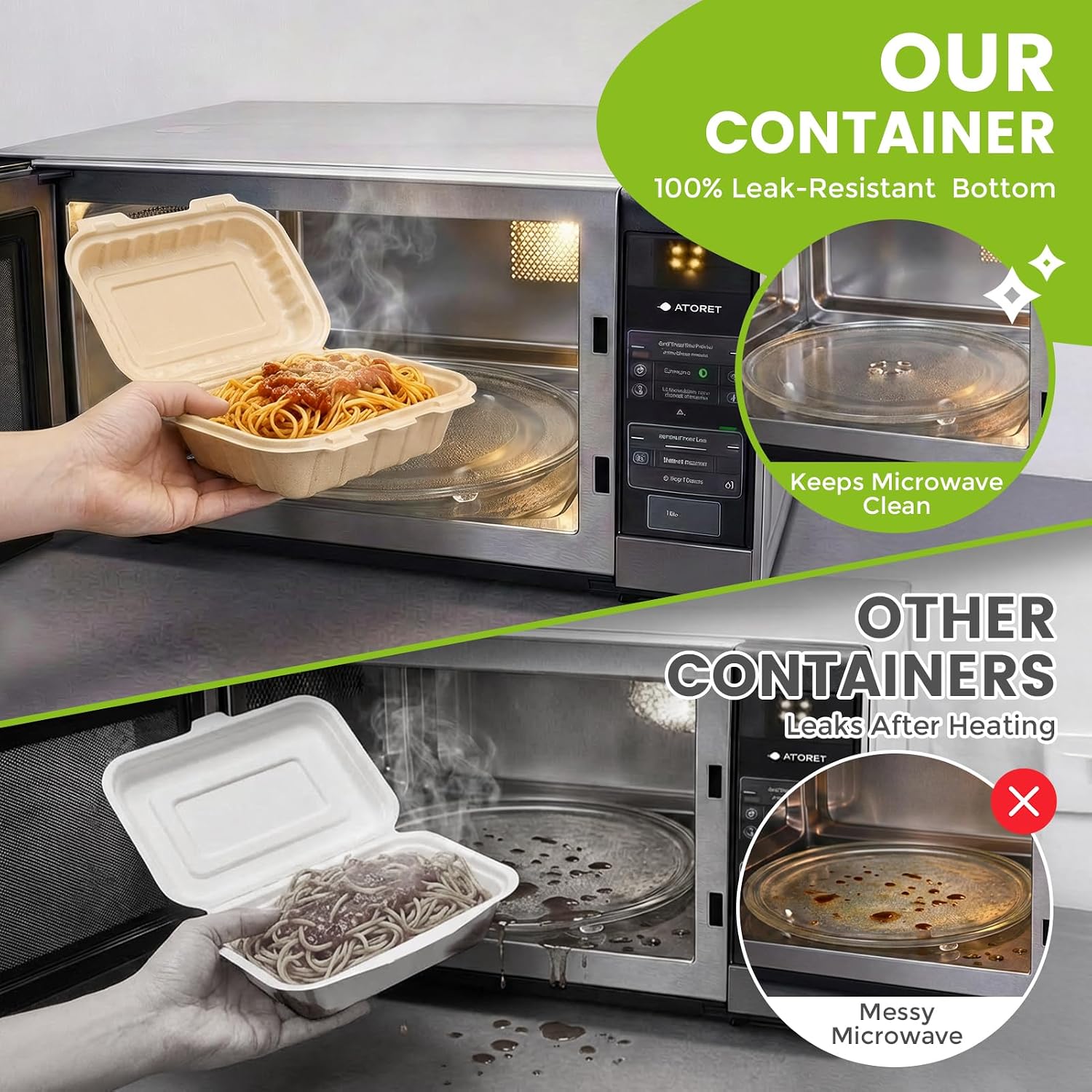 Confezione da 50 Contenitori C - Food Storage Oven Safe recensione e prezzo