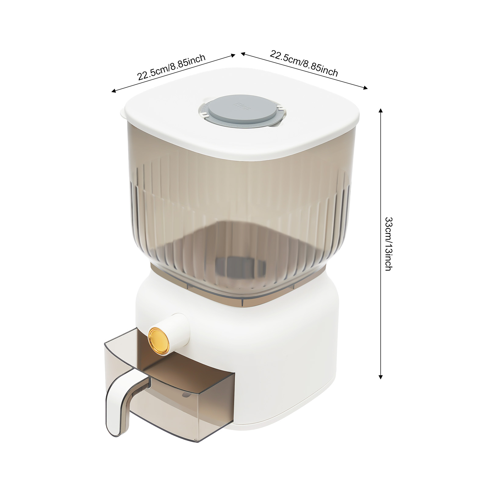 Contenitore Quadrato per la Co - Food Storage Without Pantry recensione e prezzo