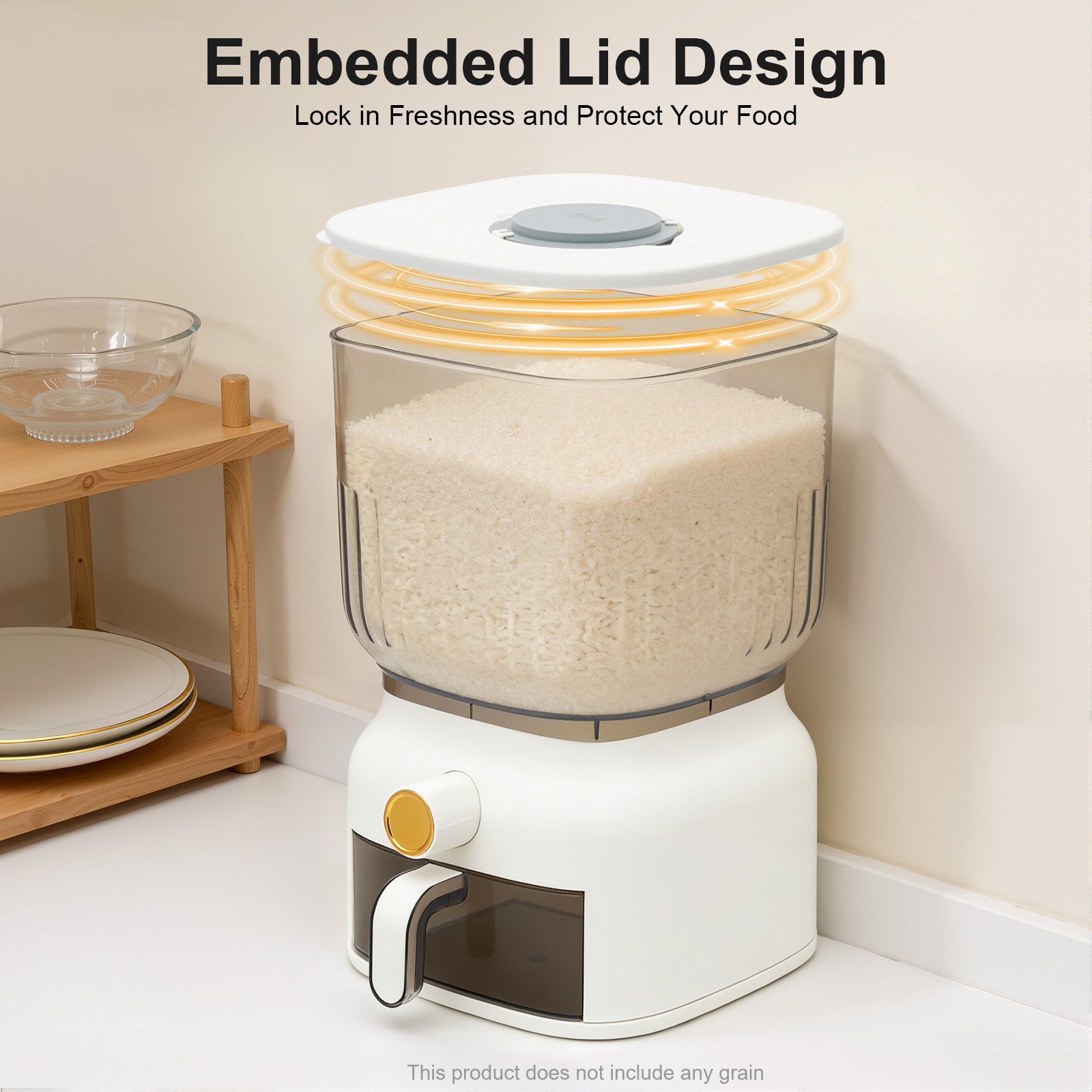 Contenitore Quadrato per la Co - Food Storage Without Pantry recensione e prezzo
