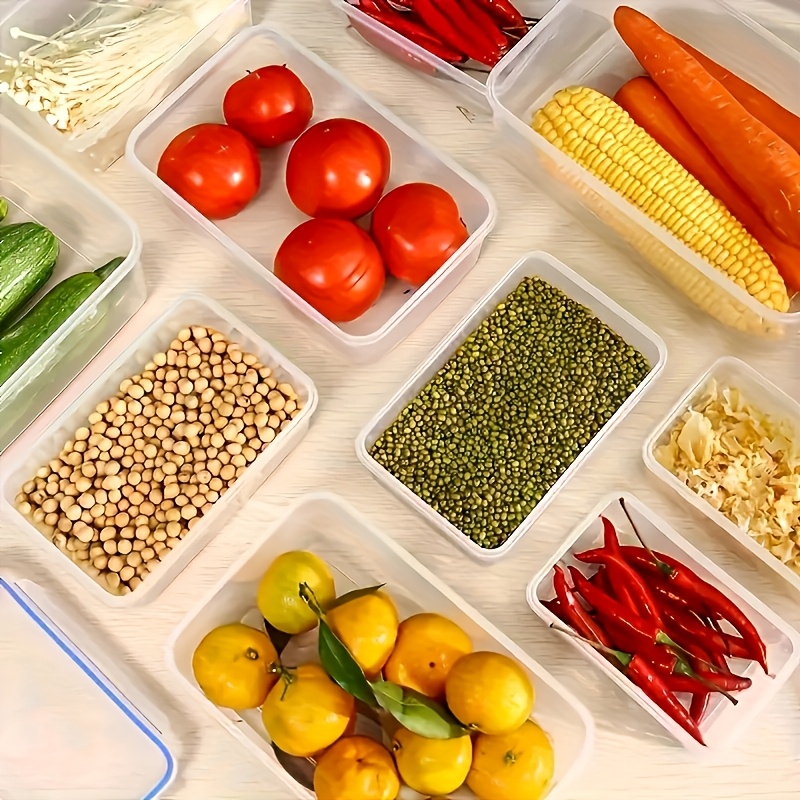 Set da 8 Pezzi: 4 Contenitori  - Food Storage Organization recensione e prezzo