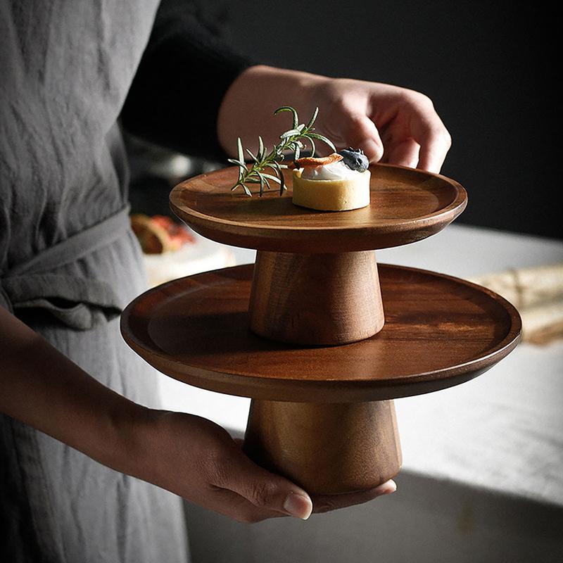 Piatto per torta in legno Vass - Food Storage Practices recensione e prezzo