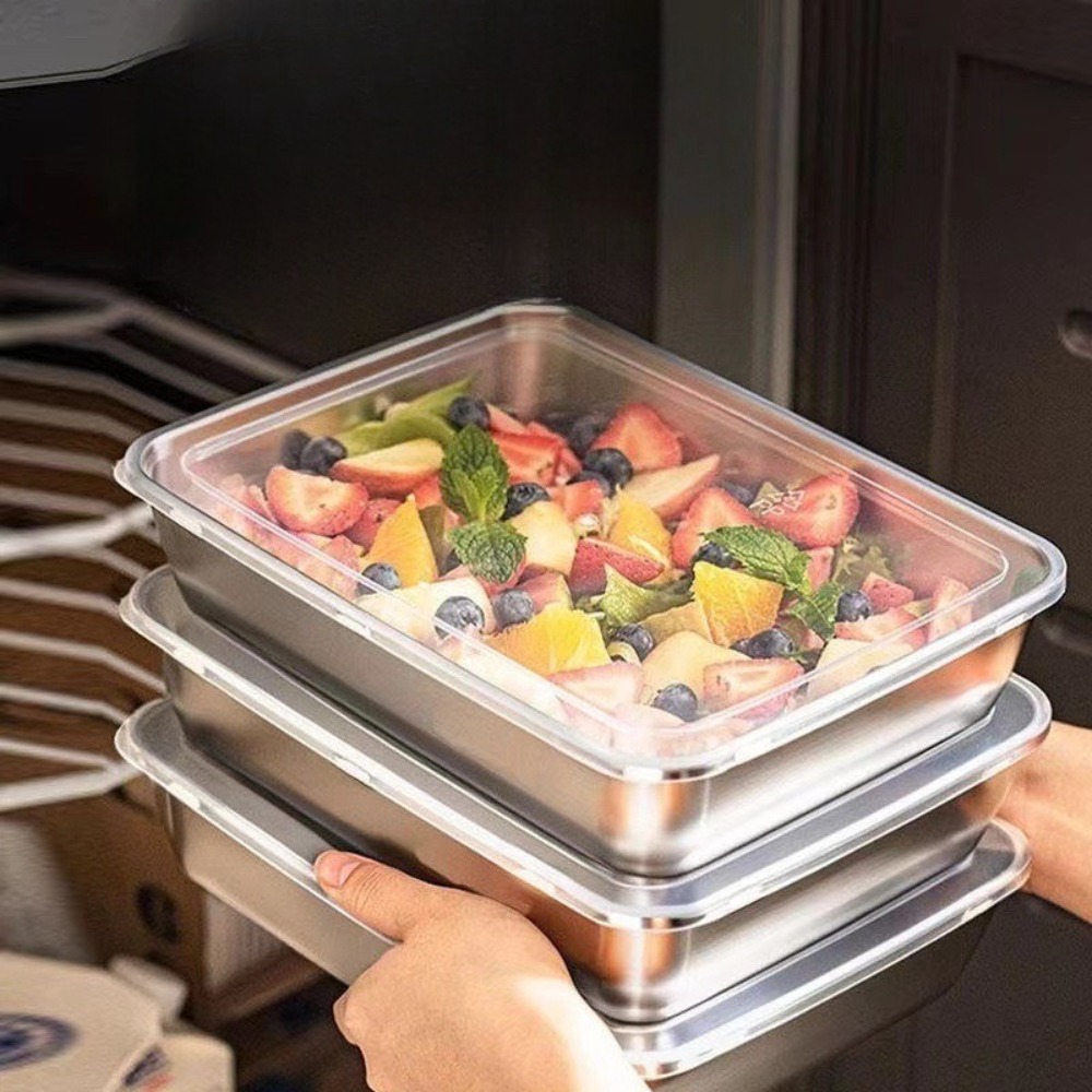 Vassoio da portata in acciaio  - Food Storage Warehouse recensione e prezzo