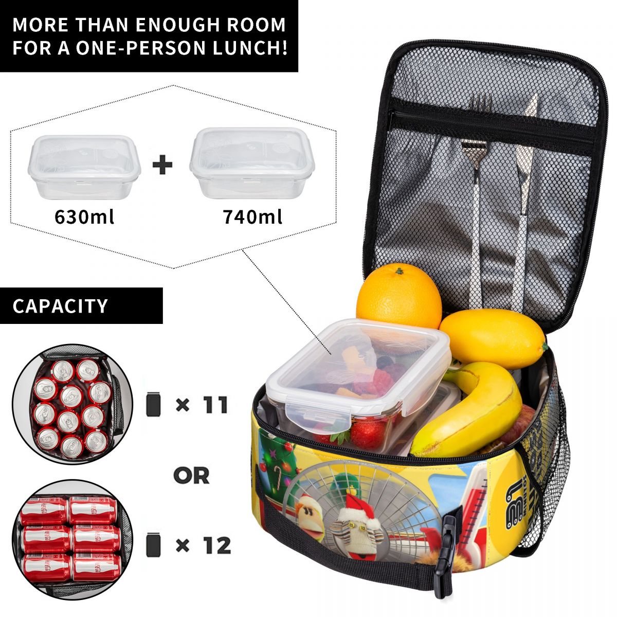 Borsa Termica per Pranzo con D - Xmas Food Storage Containers recensione e prezzo