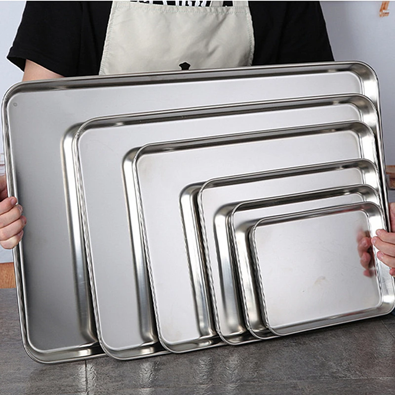 Vassoi Rettangolari in Acciaio - Food Storage For Restaurant recensione e prezzo