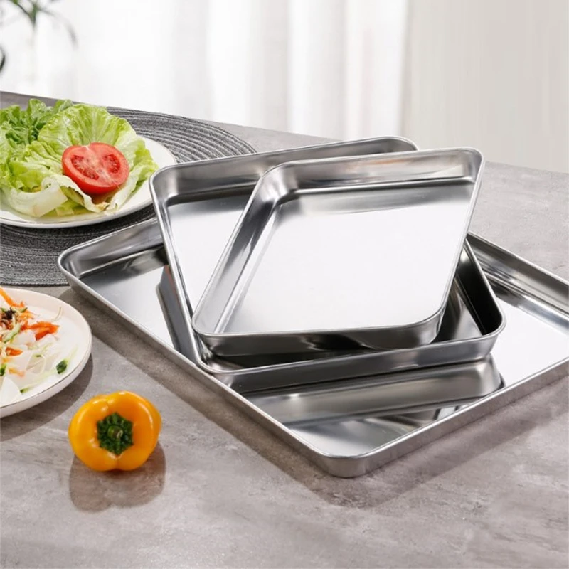 Vassoi Rettangolari in Acciaio - Food Storage For Restaurant recensione e prezzo