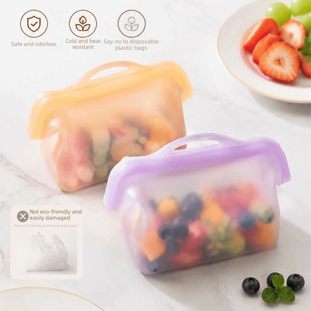 Sacchetti in Silicone per Alim - Food Storage And Temperature recensione e prezzo