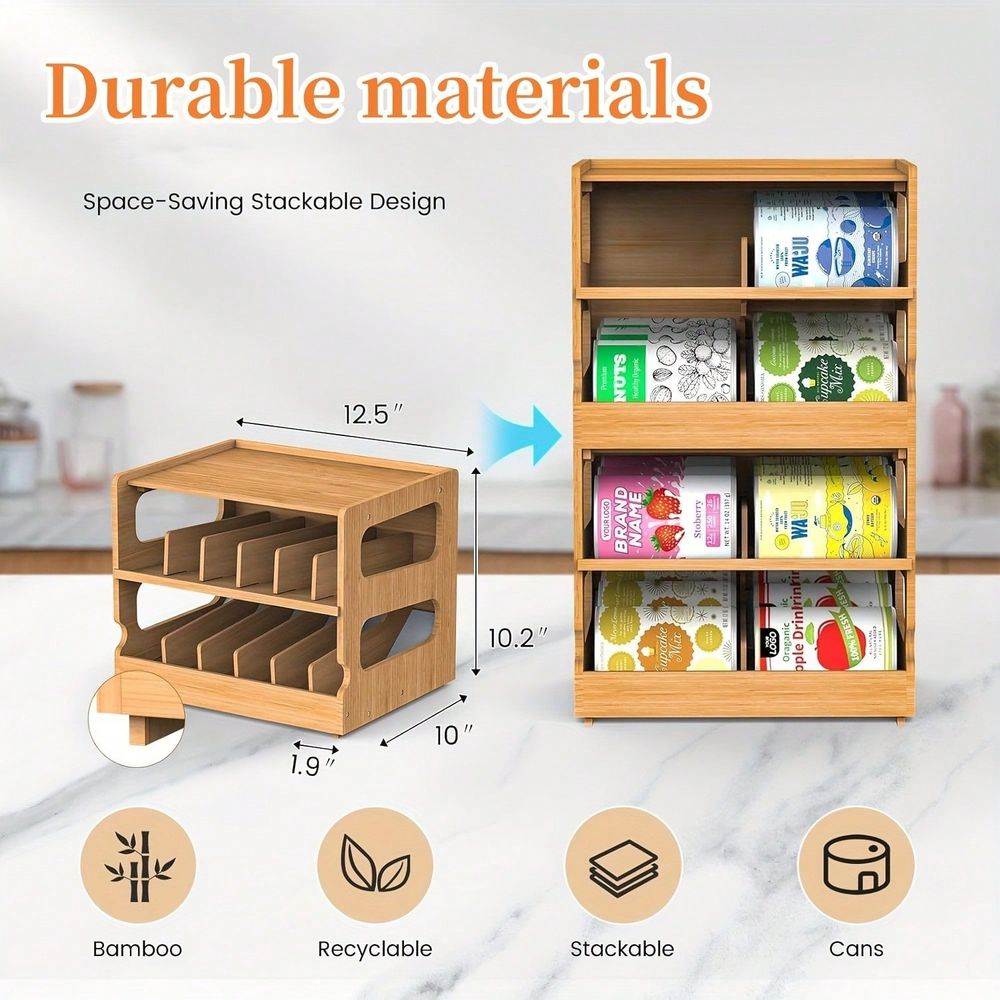 Organizzatore in Legno per Ali - Food Storage No Pantry recensione e prezzo