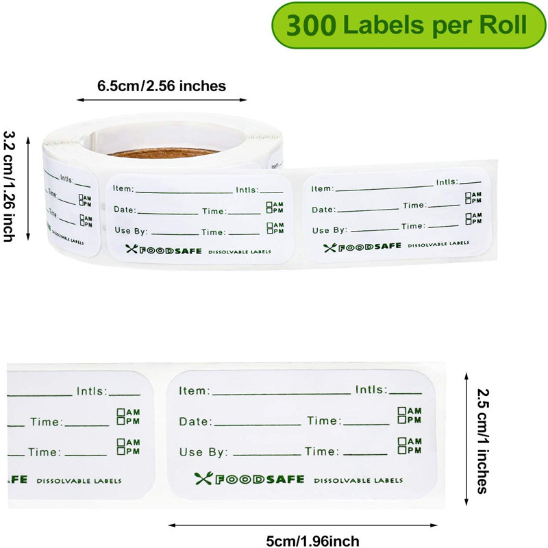 300/pz Etichette per la conser - Food Storage For Restaurant recensione e prezzo