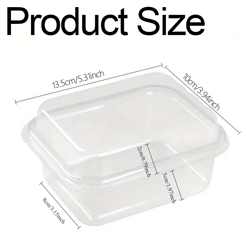 5/10/20PCS Scatola di torta tr - Xmas Food Storage Containers recensione e prezzo