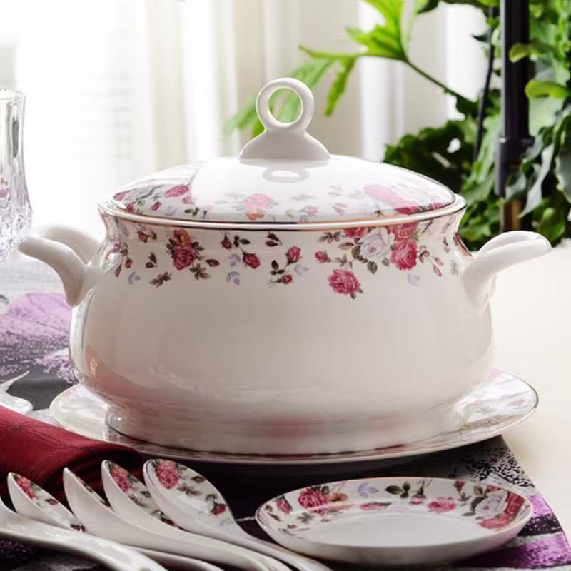Tureen in porcellana da 9 poll - Food Storage Of Plants recensione e prezzo