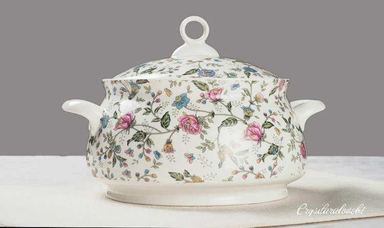 Tureen in porcellana da 9 poll - Food Storage Of Plants recensione e prezzo